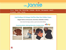 Tablet Screenshot of calljannie.com